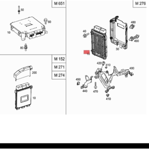 Thay ECU động cơ Mercedes