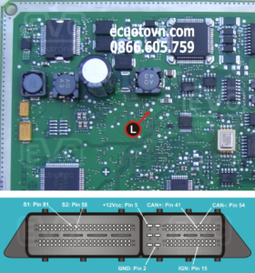 hộp động cơ ECU A264