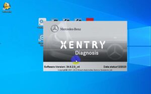 Cài đặt phần mềm Xentry Mercedes
