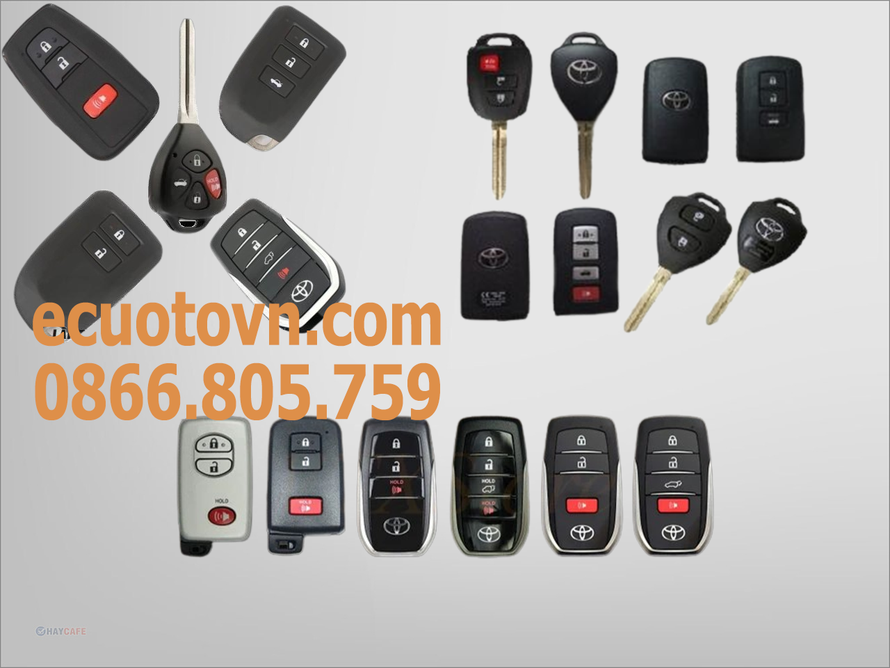 làm chìa khóa Toyota