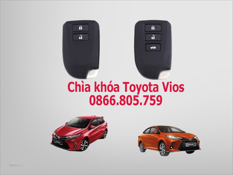 chìa khóa xe Toyota Vios