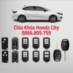 Chìa Khóa Smartkey Honda City 2 Nút, 3 Nút Giá Rẻ