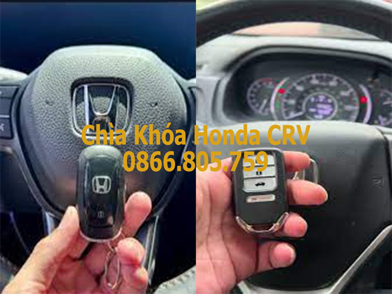 chìa khóa Honda CRV